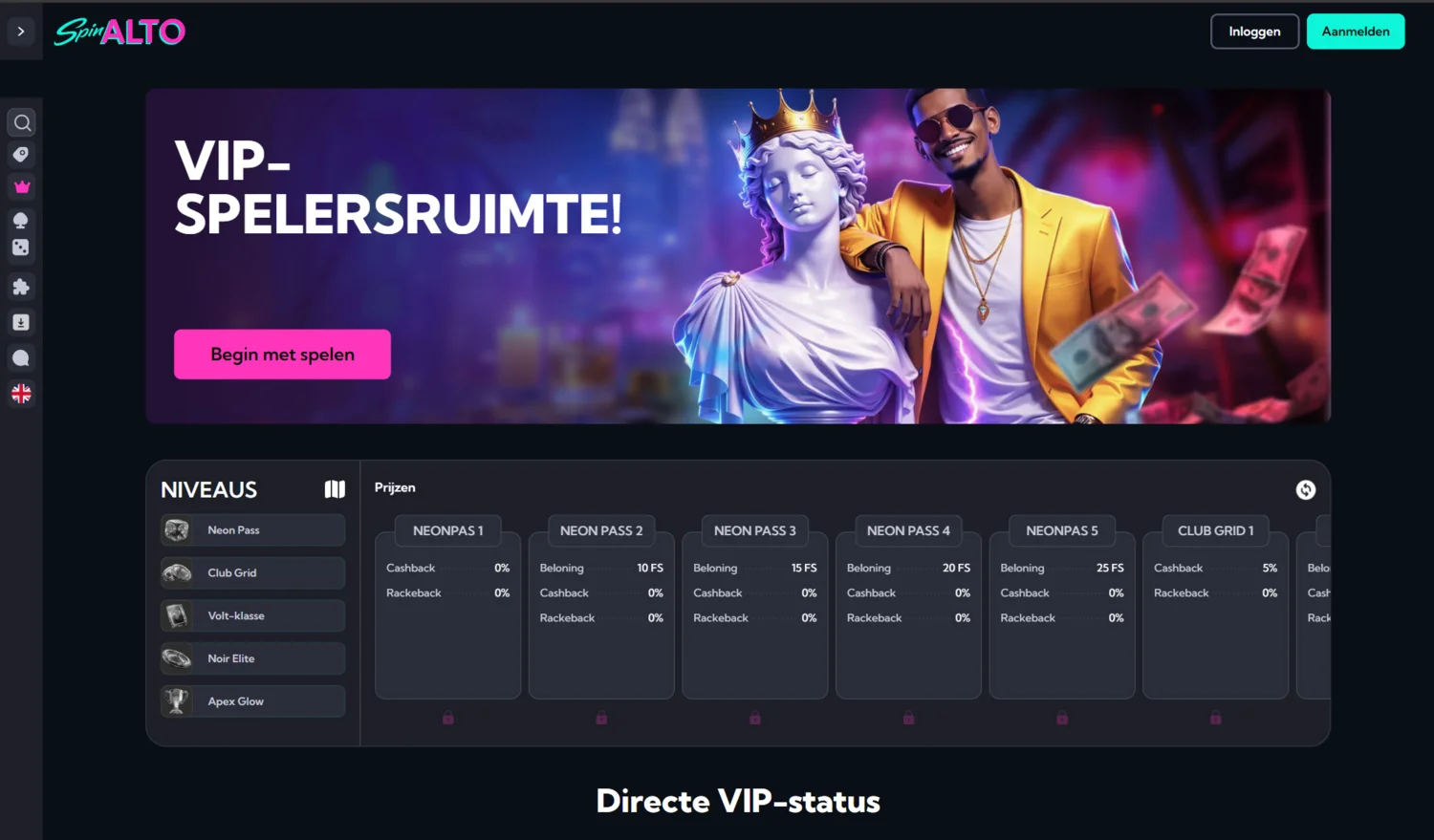 Spinalto Casino VIP-programma